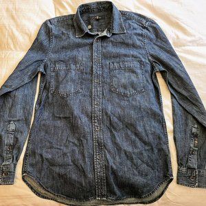 7 For all Mankind Dark Denim Long Sleeve
